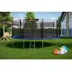 Image 13 for Батут Hop-Sport 16ft (488см) синий с внешней сеткой