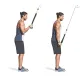 Image 7 for Канат для тяги York Fitness подвійний хват на трицепс