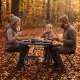 Image 2 for Стол туристический раскладной Outtec с 4 стульями графитовый