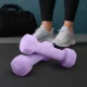 Image 3 for Гантелі для фітнесу неопренові Gymtek Hex 2х1кг лавандовий