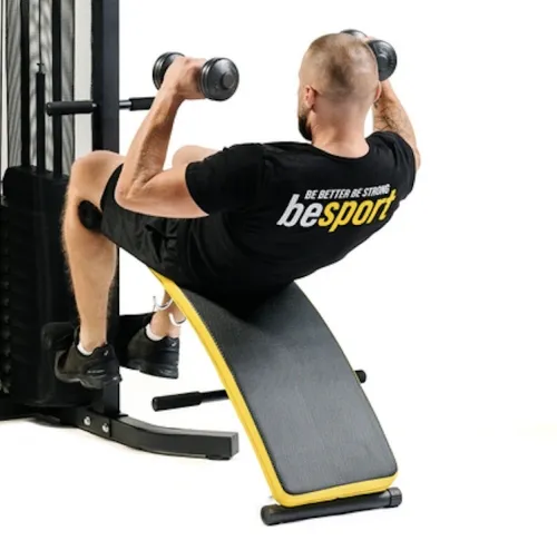 Наклонная скамья для спины и пресса