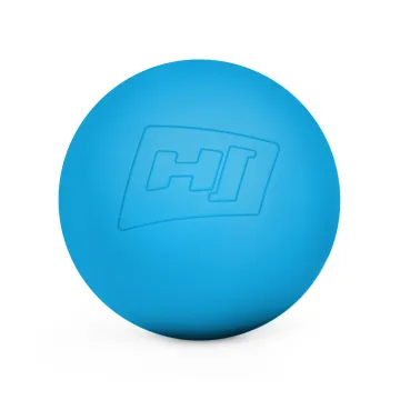 Силиконовый массажный мяч 63 мм Hop-Sport HS-S063MB голубой