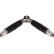 Image 4 for Ручка для тяги York Fitness V-подібна багатофункціональна з гумовими рукоятками, хром