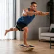 Image 5 for Балансировочная доска Gymtek прямоугольная для фитнеса и координации натуральная