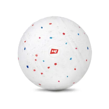 Масажний м'яч EPP 100 мм Hop-Sport HS-P100MB білий