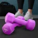 Image 4 for Гантелі для фітнесу неопренові Gymtek Hex 2х3кг фіолетовий