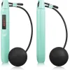 Розумна скакалка Gymtek Smart з дисплеєм і Bluetooth бірюзова