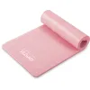 Килимок (мат) для йоги та фітнесу Gymtek NBR 1см рожевий