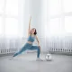 Image 3 for Фитбол Gymtek Queenfit 25см серый
