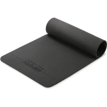 Коврик (мат) для фитнеса и йоги Gymtek Premium TPE 0,5см черный