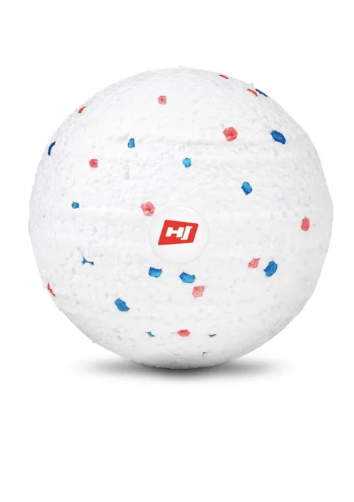 Массажный мяч EPP 80 мм Hop-Sport HS-P080MB белый