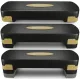 Image 12 for Степ платформа Hop-Sport HS-PP033AS чорно-золота