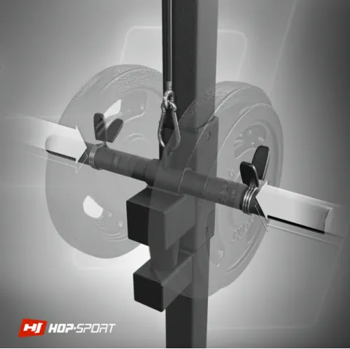 Навантажувальний штифт із затискачами: