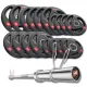 Image 1 for Набор олимпийский Hop-Sport PRO 125кг с грифом 220см