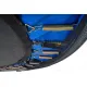 Image 3 for Батут Hop-Sport 8ft (244см) черно-синий с внутренней сеткой