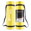 Мат для фитнеса и йоги Hop-Sport HS-N015GM 1,5см желтый