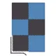 Image 4 for Мат-пазл Hop-Sport EVA 1см HS-A010PM - 6 частин чорно-синій