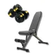 Image 1 for Набор Besport PowerPro гантели 2х21кг со скамьей TX-150B