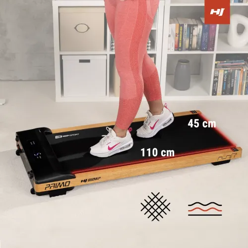 Широке бігове полотно та амортизація