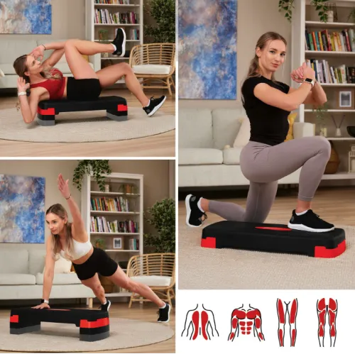 Компактна та універсальна фітнес-сходинка Компактна та універсальна фітнес-сходинка