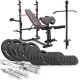 Image 1 for Набор Hop-Sport Strong 106кг со скамьей HS-1065