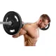 Image 7 for Набір STRONG 96кг з прямим, W-подібним і гантельними грифами