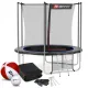 Image 1 for Батут Hop-Sport 8ft (244см) черно-синий с внутренней сеткой