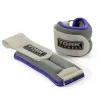 Утяжелители York Fitness Soft для рук и ног 2х0,5кг серый