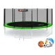 Image 11 for Батут Hop-Sport 16ft (488см) зеленый с внешней сеткой