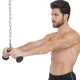 Image 5 for Ручка для тяги York Fitness V-подібна на трицепс з гумовими рукоятками, хром