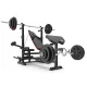 Image 4 for Набор Hop-Sport Premium 135кг со скамьей HS-1075 Pro, штангами и гантелями