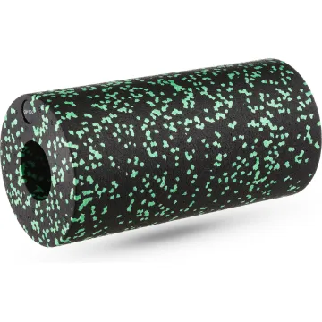 Массажный ролик Gymtek для йоги и фитнеса EPP 30*15см черно-зеленый