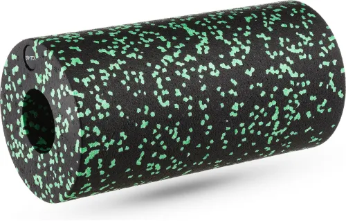 Массажный ролик Gymtek для йоги и фитнеса EPP 30*15см черно-зеленый