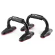Image 1 for Упоры для отжиманий металлические HS-M020PU черно-красные