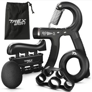 Набор регулируемых эспандеров 5-60кг Trex Sport TX-005HSA черный