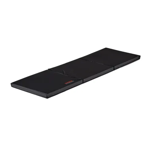 Мат гимнастический жесткий York Fitness 5см черный