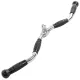 Image 5 for Ручка для верхньої тяги York Fitness 70см W-подібна з гумовими рукоятками, хром