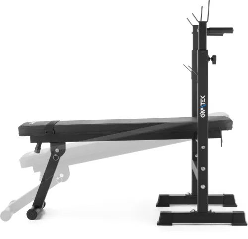 Gymtek XL700 - силова лавка зі стійками для домашнього жиму Gymtek XL700 - силова лавка зі стійками для домашнього жиму