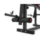 Image 4 for Набор Hop-Sport Premium 38кг со скамьей HS-1065HB Pro, штангами и гантелями