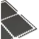 Image 8 for Мат-пазл Gymtek EVA 120×120×1см 4 частин чорний