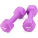 Image 8 for Гантелі для фітнесу неопренові Gymtek Hex 2х3кг фіолетовий
