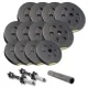 Image 1 for Набор гантели-штанга 2в1 Besport PowerPro 52кг с переходником