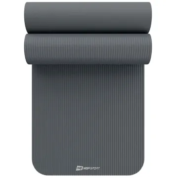 Коврик для йоги Hop-Sport HS-NB010GM NBR 1см графитовый