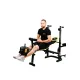 Image 17 for Набір Besport PowerPro 89кг з прямим грифом та лавою Besport WB-004