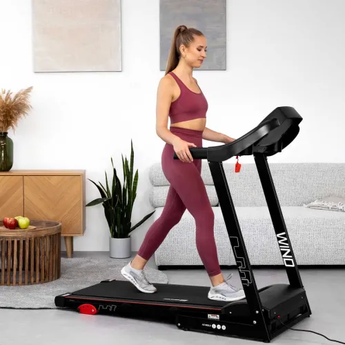 Бігова доріжка Hop-Sport HS-1000LB Wind червоний Бігова доріжка Hop-Sport HS-1000LB Wind червоний