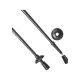 Image 4 for Трекинговые палки Outtec карбоновые 110см 1-секционные Anti-shock