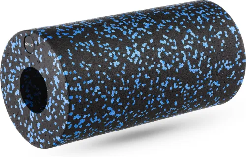 Массажный ролик Gymtek для йоги и фитнеса EPP 30*15см черно-синий