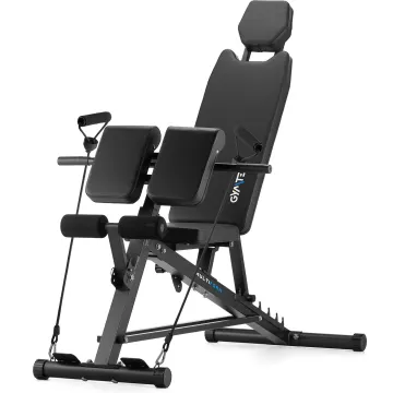 Лавка тренувальна Gymtek XL800 з еспандерами та партою Скотта