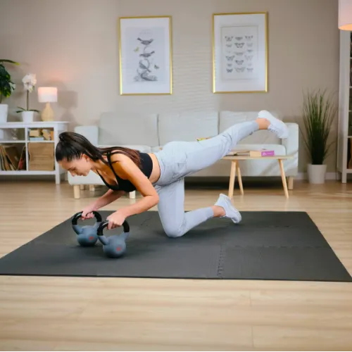 Гиря Hop Sport 8кг для домашніх тренувань