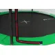Image 6 for Батут Hop-Sport 10ft (305см) чорно-зелений з зовнішньою сіткою (4 ноги)